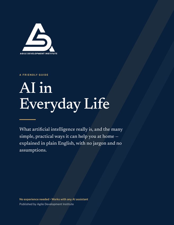 Cover of the free guide AI in Everyday Life